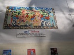 mural on wall of sports centre - Multicultural Swindon